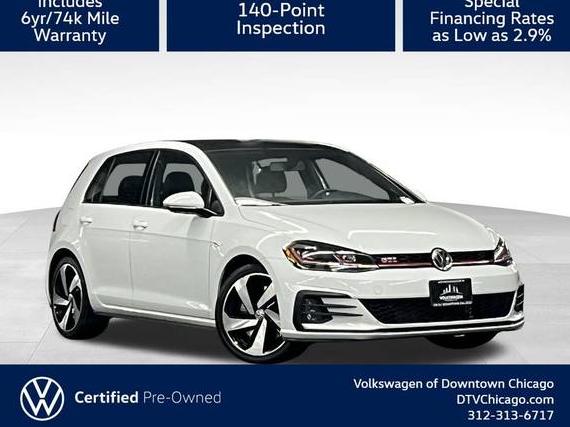VOLKSWAGEN GOLF GTI 2019 3VW6T7AUXKM018935 image
